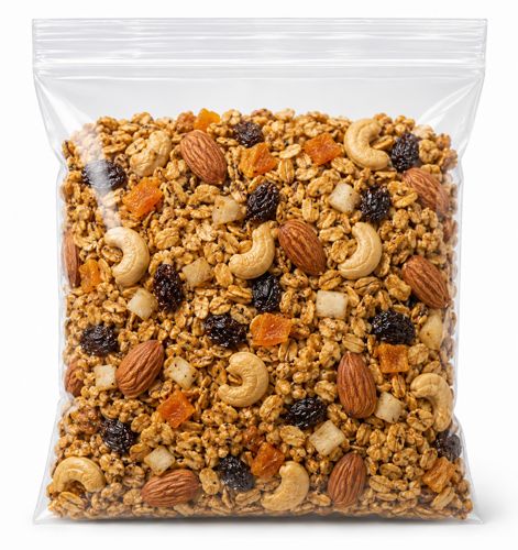 Avena, chia, almendras, caju, durazno, peras, pasas de uva y miel La boutique gourmet